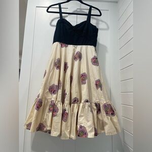 Girls from Savory Floral Dress with Black Bodice
